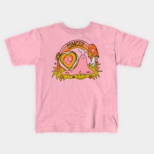 Cancer Snail Kids T-Shirt